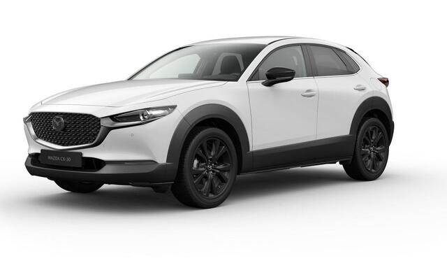 Mazda CX-30 2.5 e-SkyActiv-G M Hybrid Homura / Arctic White