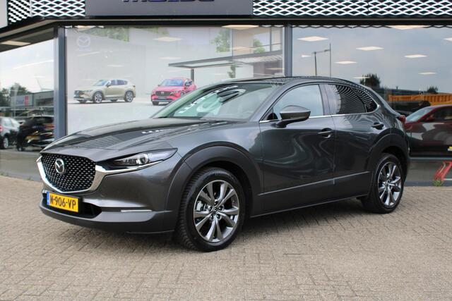 Mazda CX-30 2.0 e-SkyActiv-X 186 M Hybrid Luxury , Automaat, Leder, Bose, All Season, LMV 18 Inch, Adap. Cruise, PDC, HUD, Navi, Camera, Stoelverwarming, Stuurverwarming, Clima