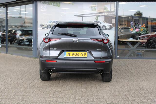 Mazda CX-30 2.0 e-SkyActiv-X 186 M Hybrid Luxury , Automaat, Leder, Bose, All Season, LMV 18 Inch, Adap. Cruise, PDC, HUD, Navi, Camera, Stoelverwarming, Stuurverwarming, Clima