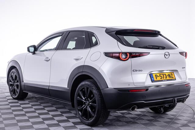 Mazda CX-30 2.0 e-SkyActiv-X M Hybrid Homura | TREKHAAK | APPLE CARPLAY | ACHTERUITRIJCAMERA | PARKEERSENSOREN | 18 INCH LM | ALL SEASON BANDEN | DODEHOEK DETECTIE | NED AUTO |