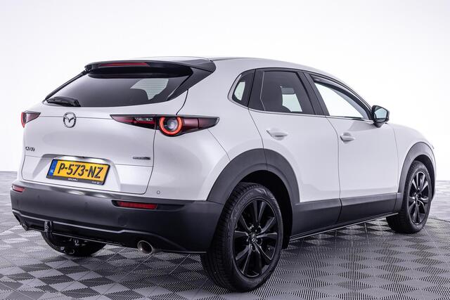 Mazda CX-30 2.0 e-SkyActiv-X M Hybrid Homura | TREKHAAK | APPLE CARPLAY | ACHTERUITRIJCAMERA | PARKEERSENSOREN | 18 INCH LM | ALL SEASON BANDEN | DODEHOEK DETECTIE | NED AUTO |