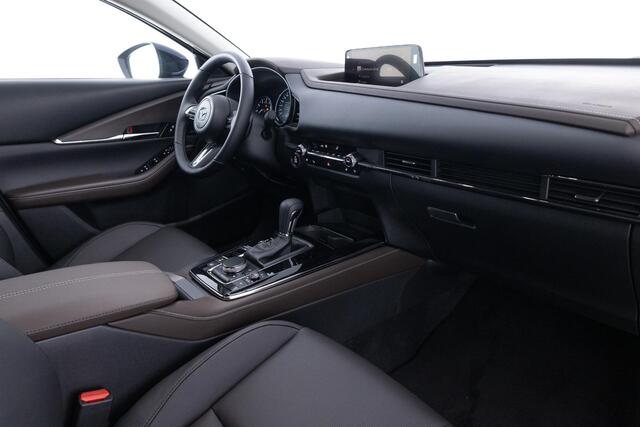 Mazda CX-30 2.0 e-SkyActiv-X 186pk M Hybrid Takumi BLACK LEATHER PACK | AUTOMAAT | 6 JAAR GARANTIE | NIEUW | BOUWJAAR 29-09-2025 | DIREKT RIJDEN |