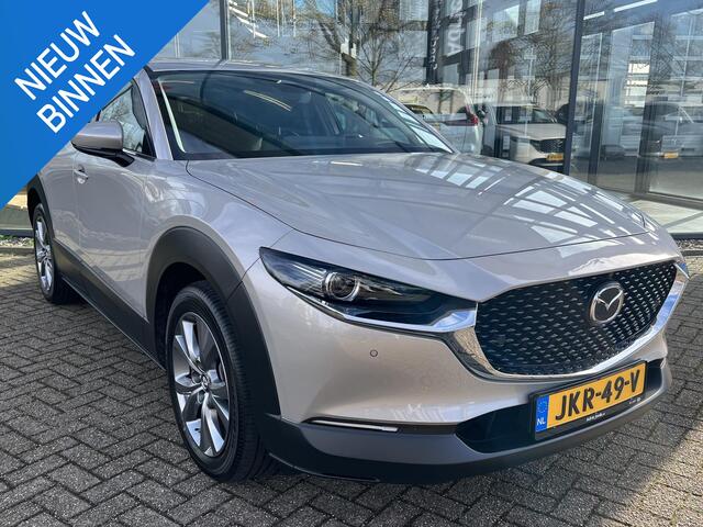 Mazda CX-30 2.5 e-SkyActiv-G M Hybrid Takumi | AUTOMAAT |LEDER | Bose AUDIO | 360 CAMERA | EL.A.KLEP | Bijna NIEUWE AUTO | ¤ 8.500,- voordeel!!!