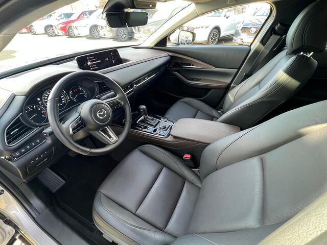 Mazda CX-30 2.5 e-SkyActiv-G M Hybrid Takumi | AUTOMAAT |LEDER | Bose AUDIO | 360 CAMERA | EL.A.KLEP | Bijna NIEUWE AUTO | ¤ 8.500,- voordeel!!!