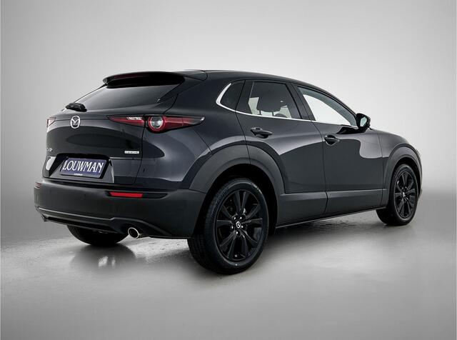 Mazda CX-30 2.5 e-SkyActiv-G M Hybrid Homura Interesse in dit voertuig? Hij is uitsluitend te bezichtigen op afspraak.