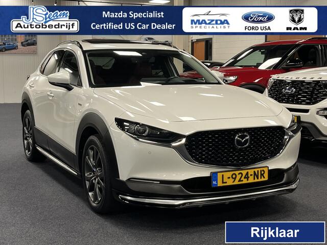Mazda CX-30 2.0 e-SkyActiv-X 180PK M Hybrid 100th Anniversary Edition Leder 18inch 360 Camera Adaptive Cruise Schuifdak