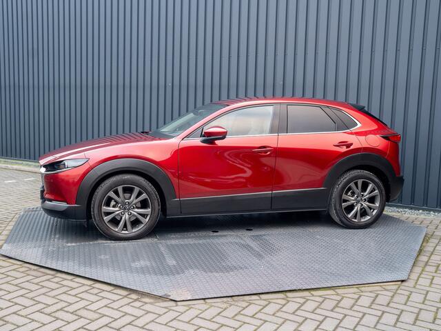 Mazda CX-30 2.0 e-SkyActiv-X M Hybrid Luxury | Leder | Stoelgeheugen | Bose | Head Up | Stoel & Stuur verw. | Prijs Rijklaar!!