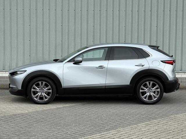 Mazda CX-30 2.0 e-SkyActiv-G M Hybrid Comfort / Trekhaak / BOSE / 360 Camera /Adaptieve Cruise Control / Head-up display / Navigatie / Stoel & Stuurverwarming / Lederen bekleding / Apple Carplay & Android Auto / Dodehoek detectie /