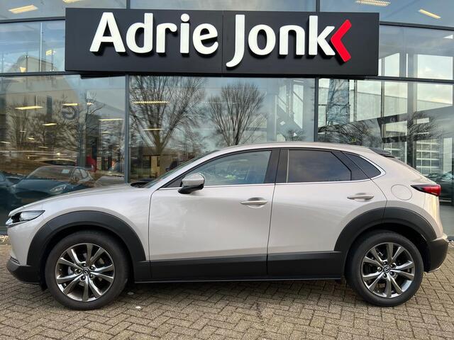 Mazda CX-30 2.0 e-SkyActiv-X M Hybrid Luxury AUTOMAAT | LEDER | Bose AUDIO | EL.A. KLEP | CAMERA | STOEL- en STUUR VERWARMING | APPLE CARPLAY | HEAD-UP DISPLAY | NED. AUTO | GARANTIE t/m 01-2029 |