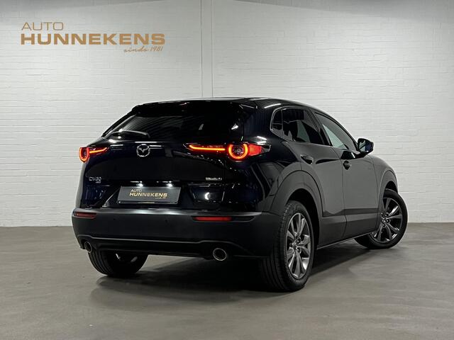 Mazda CX-30 2.0 e-SkyActiv-X M Hybrid AWD Luxury Trekhaak | Adapt. cruise | Stoel-/stuurverwarming | Carplay | 360 camera | Leder
