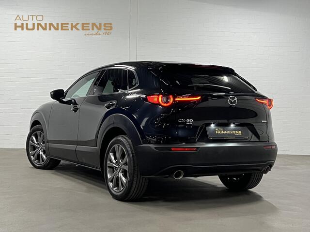 Mazda CX-30 2.0 e-SkyActiv-X M Hybrid AWD Luxury Trekhaak | Adapt. cruise | Stoel-/stuurverwarming | Carplay | 360 camera | Leder