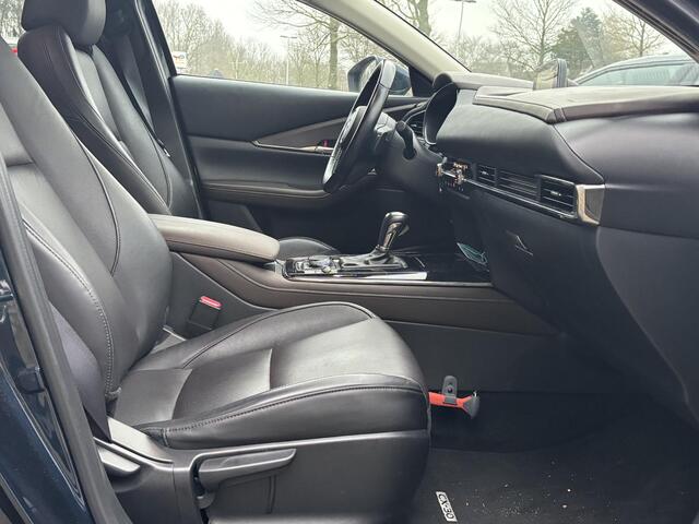 Mazda CX-30 2.0 e-SkyActiv-X M Hybrid Luxury NL-Auto, Dealer Ondh. 1e Eig., Automaat, Trekhaak, Leer, Navigatie, Apple Carplay/ Android Auto, Bose, Stoel verw, Elect. A-klep
