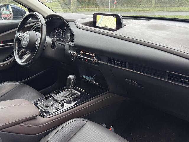 Mazda CX-30 2.0 e-SkyActiv-X M Hybrid Luxury NL-Auto, Dealer Ondh. 1e Eig., Automaat, Trekhaak, Leer, Navigatie, Apple Carplay/ Android Auto, Bose, Stoel verw, Elect. A-klep