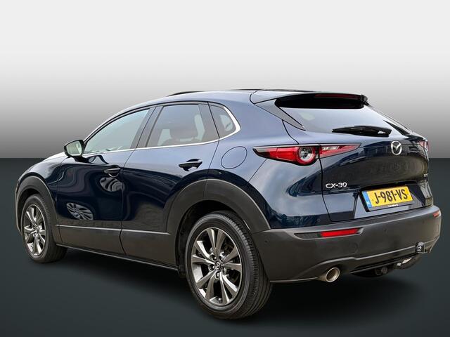 Mazda CX-30 2.0 e-SkyActiv-X M Hybrid Luxury | Automaat | Trekhaak | Leder | 360 Camera |Sunroof | Rijklaarprijs!!