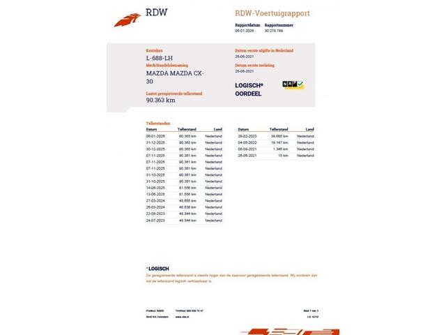 Mazda CX-30 2.0 e-SkyActive X M-Hybrid Comfort, Camera, Trekhaak