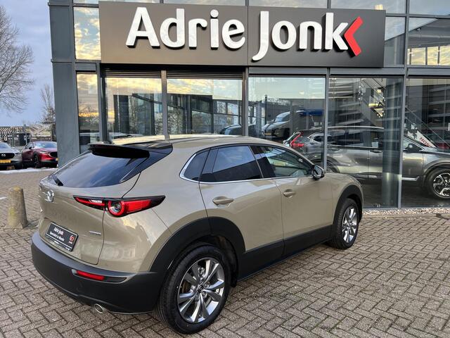 Mazda CX-30 2.5 e-SkyActiv-G M Hybrid Takumi | AUTOMAAT |LEDER | Bose AUDIO | 360 CAMERA | EL.A.KLEP | Bijna NIEUWE AUTO | ¤ 9.500,- voordeel!!!