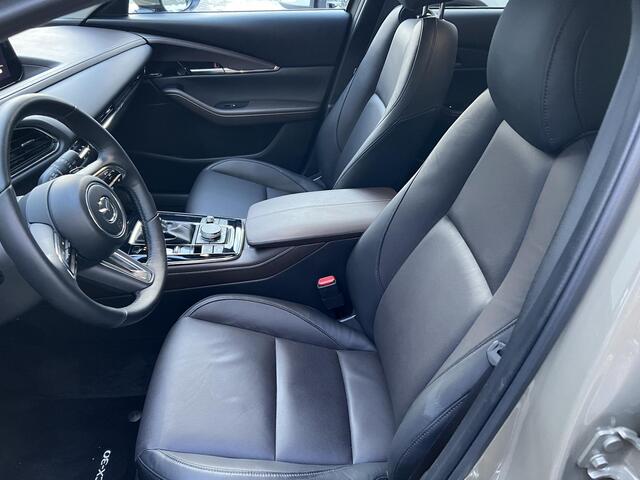 Mazda CX-30 2.5 e-SkyActiv-G M Hybrid Takumi | AUTOMAAT |LEDER | Bose AUDIO | 360 CAMERA | EL.A.KLEP | Bijna NIEUWE AUTO | ¤ 9.500,- voordeel!!!