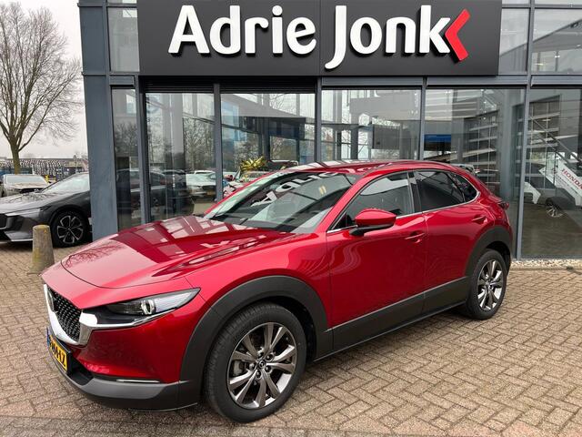 Mazda CX-30 2.0 e-SkyActiv-X M Hybrid Luxury AUTOMAAT | TREKHAAK | LAGE KM STAND 23.223KM | CAMERA | Bose AUDIO | LEDER | HEUD-UP | APPLE/ANDROID | 1e EIGENAAR | NED. AUTO |