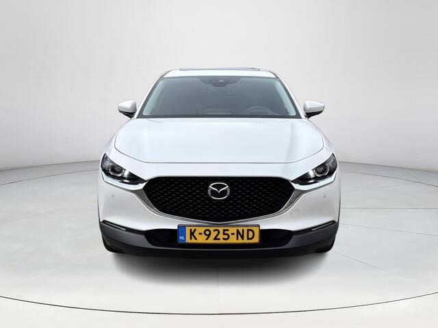 Mazda CX-30 2.0 e-SkyActiv-X M Hybrid Luxury | Adaptieve Cruise Control | Navigatie | Bose Premium Audio | Headup-Display | Lederenbekleding | Stoel Geheugen | Stoel/Stuur Verwarming | Schuif/Kantel Dak |