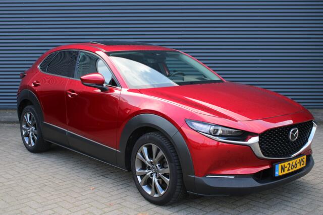 Mazda CX-30 2.0 e-SkyActiv-X M Hybrid Luxury Schuif/kanteldak Bose Carplay Vol-Leder Adap-Cruise
