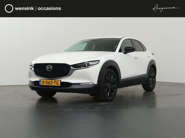 Mazda CX-30 2.0 e-SkyActiv-G M Hybrid Sportive | Trekhaak | Dodehoekdetectie | HUD | Apple Carplay/Android Auto | Elektrisch bedienbare achterklep | Stoelverwarming | Lane Assist |