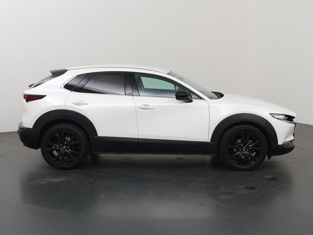 Mazda CX-30 2.0 e-SkyActiv-G M Hybrid Sportive | Trekhaak | Dodehoekdetectie | HUD | Apple Carplay/Android Auto | Elektrisch bedienbare achterklep | Stoelverwarming | Lane Assist |