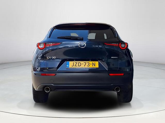 Mazda CX-30 2.0 e-SkyActiv-X M Hybrid Exclusive-line | Trekhaak | Zwarte velgen | Full LED | Achteruitrijcamera | Stoelverwarming | Elektrische Achterklep | Adaptieve Cruise Control | Android auto/Apple carplay | Navigatie | Dodehoeksensoren |