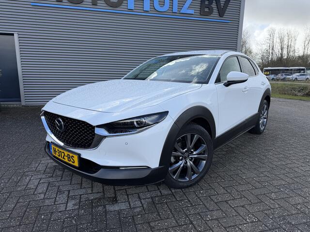 Mazda CX-30 2.0 e-SkyActiv-X M Hybrid 180 PK Luxury Leder Bose Sound Trekhaak Carplay Stoelverwarming Stuurverwarming Head-Up Display Achteruitrijcamera