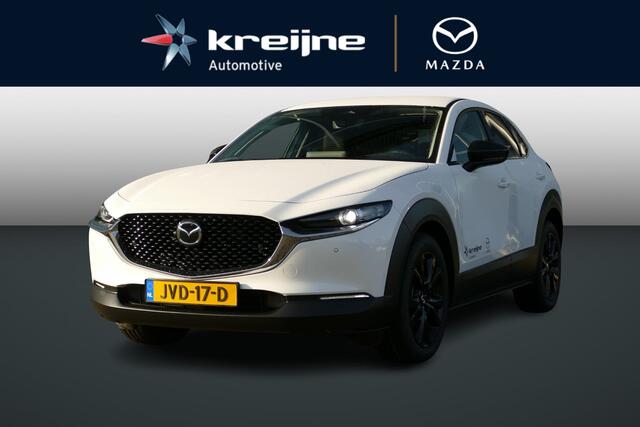 Mazda CX-30 2.5 e-SkyActiv-G M Hybrid Homura Apple-carplay | Adaptief cruise | Stoelverwarming | Rijklaarprijs |