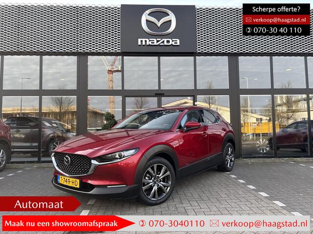 Mazda CX-30 2.0 e-SkyActiv-X M Hybrid Luxury 1e Eigenaar / Trekhaak / Dealer Onderhouden