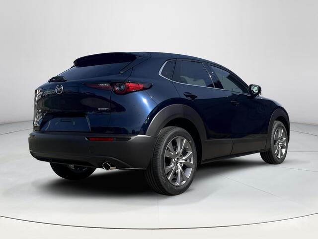 Mazda CX-30 2.5 e-SkyActiv-G M Hybrid Takumi | Automaat | Stoelgeheugen | Draadloze Apple carplay en Android Auto | 360 camera | Headup Display | Dodehoeksensoren | Stoel en stuurverwarming | Elektrische Achterklep | Adaptieve Cruise Control | Bose |
