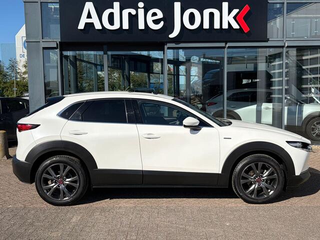 Mazda CX-30 2.0 e-SkyActiv-X M Hybrid100th Anniversary Ed. | TREKHAAK | APPLE-CARPLAY | LEDER | 18 INCH | 360 CAMERA | DODEHOEK DETECTIE | SCHUIF/KANTELDAK | ADAPTIEF CRUISE CONTROL |