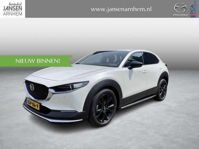 Mazda CX-30 2.0 e-SkyActiv-X 180 M Hybrid Homura , Aero Pakket, Adap.Cruise, Camera, Navi, Clima, Apple Carplay, Android Auto, Stoelverwarming, LMV 18 Inch, PDC, LKA