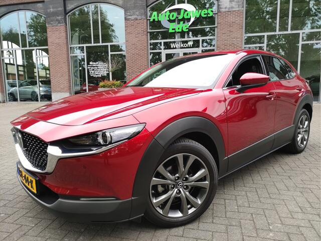Mazda CX-30 2.0 e-SkyActiv-X M Hybrid Luxury Afn.trekhaak - Leder - Head-up display - Adaptive Cr.control - Bose - 18Inch LMV