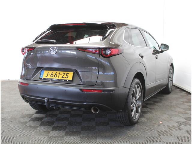 Mazda CX-30 2.0 e-SkyActiv-X M Hybrid Luxury CLIMATE | SCHDAK | LMV18 | CARPLAY | MEMSEATS | STOEL/STUURVERW | HEAD-UP | LEER | AFNBTRHAAK | CAMERA360 | ADAPCRUISE | DAB | LED