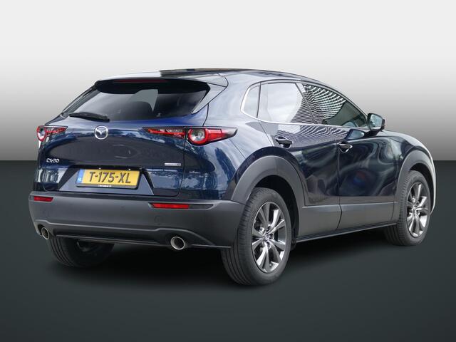 Mazda CX-30 2.0 e-SkyActiv-X M Hybrid Exclusive-line | Comfort pack | Adaptieve cruise | 360 Camera | Bose | Stoel/Stuurverwarming | RIJKLAARPRIJS!