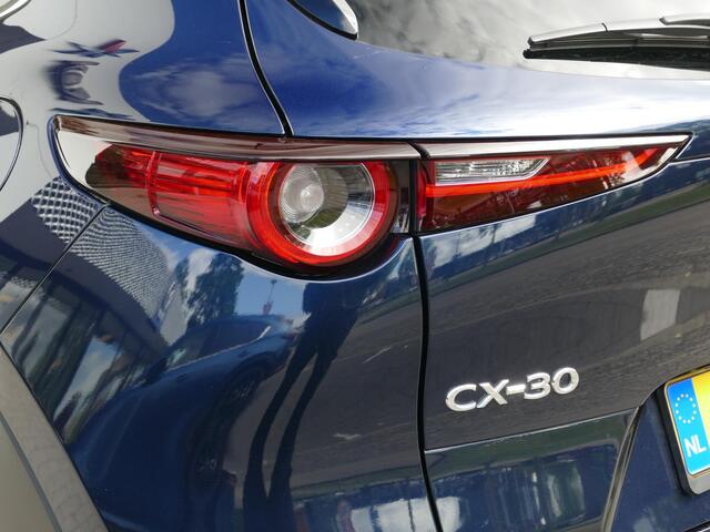 Mazda CX-30 2.0 e-SkyActiv-X M Hybrid Exclusive-line | Comfort pack | Adaptieve cruise | 360 Camera | Bose | Stoel/Stuurverwarming | RIJKLAARPRIJS!