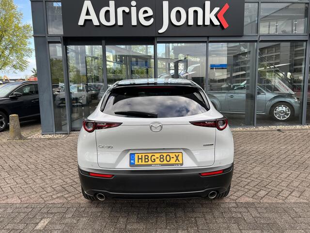 Mazda CX-30 2.0 e-SkyActiv-X M Hybrid Takumi AUTOMAAT | BIJNA NIEUW | LEDER | 360gr CAMERA | Bose AUDIO | NED. AUTO | MEEST LUXE UITVOERING | GARANTIE 1/2031 |