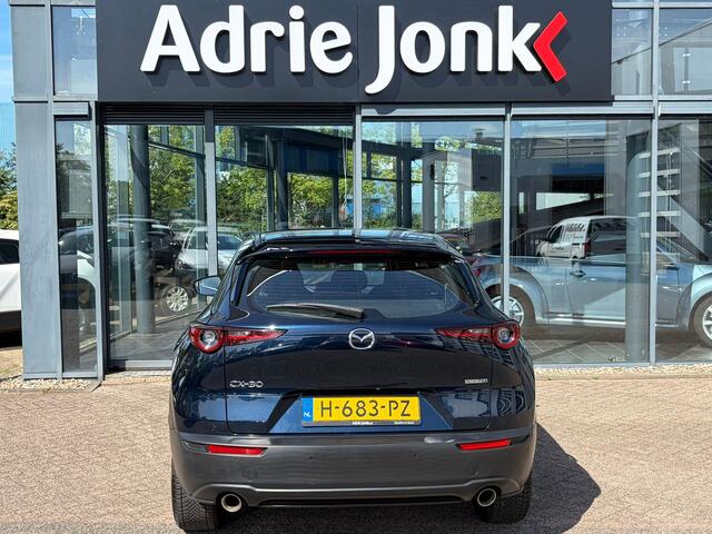 Mazda CX-30 2.0 e-SkyActiv-X M Hybrid Comfort | NAVIGATIE | APPLE + ANDROID AUTO | ACC | STOEL + STUURVERWARMING | 18 INCH LMV | ALL SEASON BANDEN |
