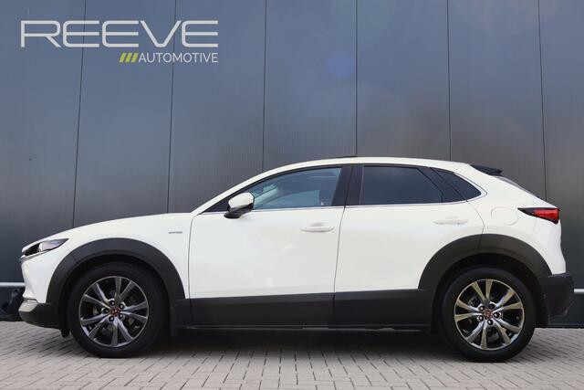 Mazda CX-30 2.0 e-SkyActiv-X M Hybrid 100th Anniversary Automaat | 180pk | 360 camera | HUD | Keyless | Leer | Schuif / Kanteldak | Adaptieve Cruise | Stoelverwarming | Stuurverwarming | Luxury
