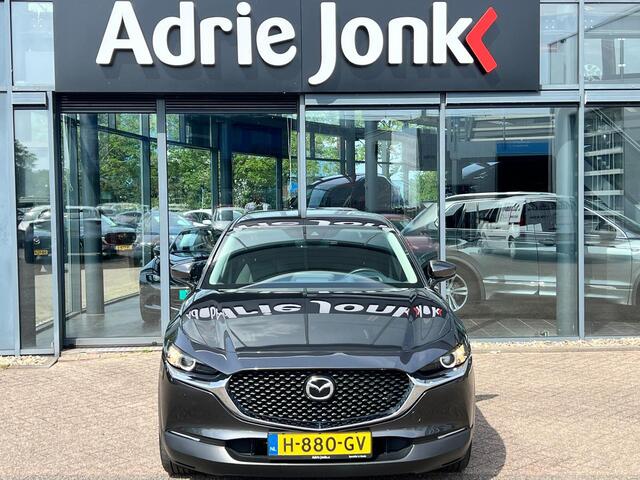 Mazda CX-30 2.0 e-SkyActiv-X M Hybrid Comfort AUTOMAAT | TREKHAAK | A.CAMERA | APPLE CARPLAY/ANDROID AUTO | EL. A. KLEP | STUUR- EN STOELVERWARMING | NED.AUTO |