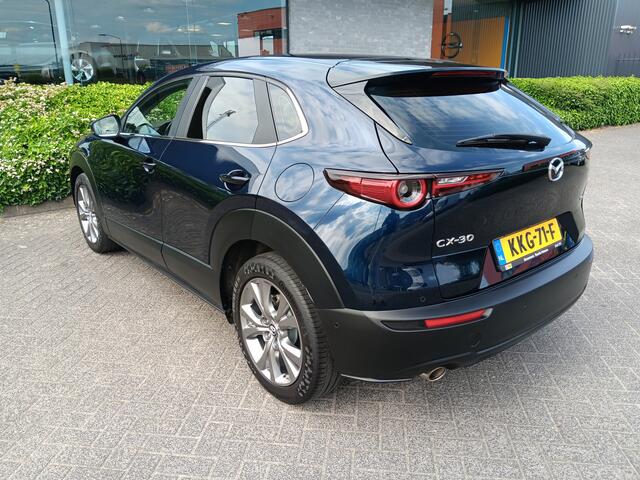 Mazda CX-30 2.0 SkyActiv-G M Hybrid Luxury AUTOMAAT, Leder, Navi, Clima, Head-up, etc. incl. 12 MND BOVAGGARANTIE