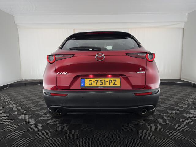 Mazda CX-30 2.0 e-SkyActiv-G M Hybrid (INCL.BTW) *HEAD-UP | FULLL-LED | ADAPTIVE-CRUISE | BLINDSPOT | COMFORT-SEATS | ECC | PDC | CRUISE | 16''ALU*