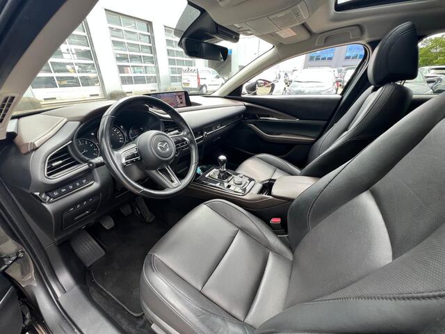 Mazda CX-30 2.0 e-SkyActiv-X M Hybrid Exclusive-line TREKHAAK | COMFORT PACK | 1E EIGENAAR | NED AUTO | LEDER | 360 CAMERA | LEDER | DASO | DESI | SUNROOF |