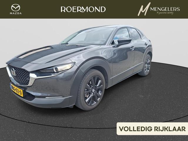 Mazda CX-30 2.0 e-SkyActiv-X M 186 PK Hybrid Homura | NL-Auto | Navigatie | Camera | Climate Control | Adaptieve Cruise Control | Stoel Verwarming | LM-velgen | Parkeersensoren | 1e Eigenaar | Dealer Onderhouden |