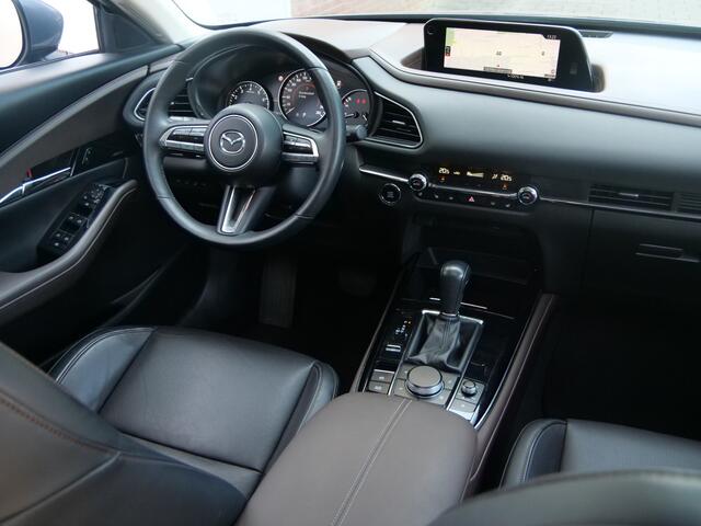 Mazda CX-30 2.0 e-SkyActiv-X M Hybrid Luxury 180 Pk Automaat Camera's / Leer / DAB / Apple Carplay / SChuifdak / Navi