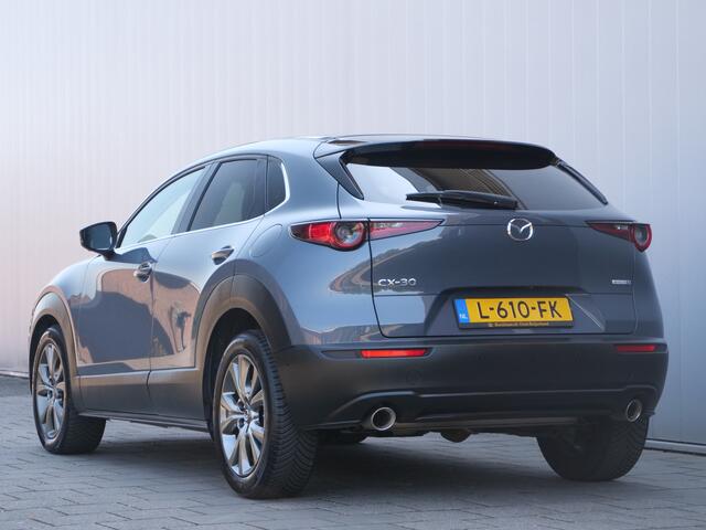 Mazda CX-30 2.0 e-SkyActiv-X M Hybrid Luxury 180 Pk Automaat Camera's / Leer / DAB / Apple Carplay / SChuifdak / Navi