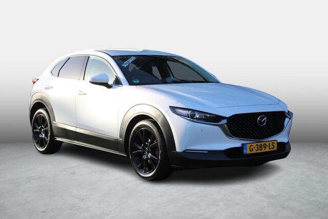 Mazda CX-30 2.0 e-SkyActiv-X 180 M Hybrid Luxury , Automaat, Trekhaak, Leder, Bose, Adap.Cruise, Camera, Navi, Stoel/Stuurverwarming, Clima, Apple Carlay, Android Auto, HUD, LMV 18 Inch, LKA, PDC,