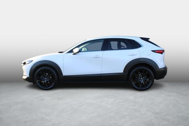 Mazda CX-30 2.0 e-SkyActiv-X 180 M Hybrid Luxury , Automaat, Trekhaak, Leder, Bose, Adap.Cruise, Camera, Navi, Stoel/Stuurverwarming, Clima, Apple Carlay, Android Auto, HUD, LMV 18 Inch, LKA, PDC,