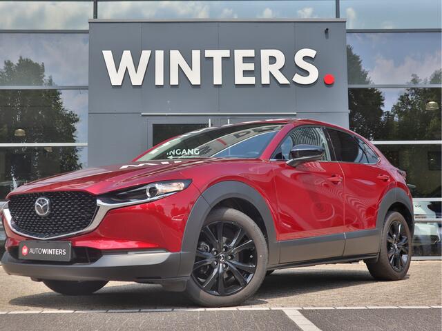 Mazda CX-30 2.0 e-SkyActiv-X M Hybrid Sportive Luxury Automaat | Stoelverwarming | LED | Adapt. Cruise | Head-Up-Display | Soul Crystal Red |